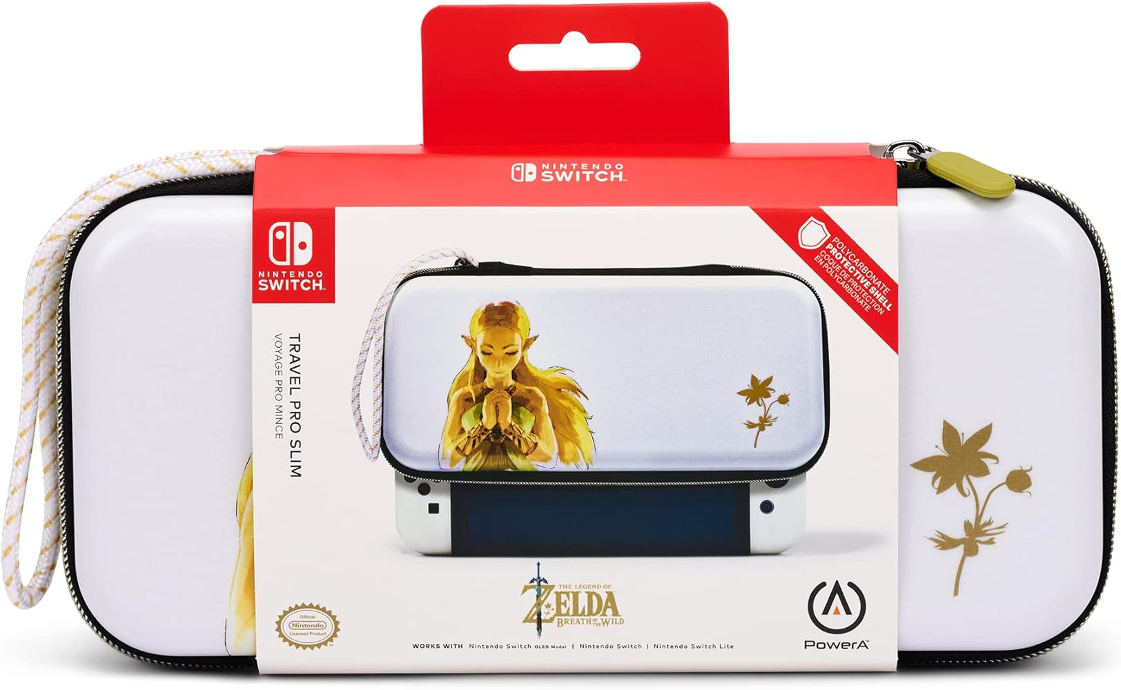 Amazon.com: PowerA Travel Pro Slim Case - OLED Model, Nintendo